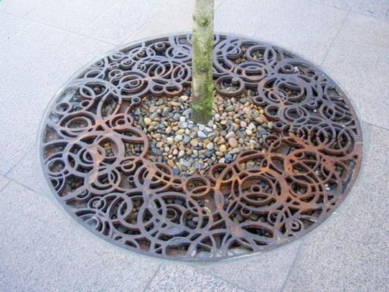Iron Tree Grates