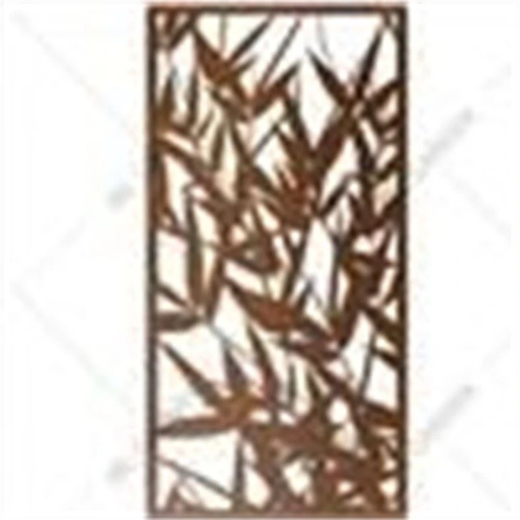 Corten Steel Fence Screen Garden