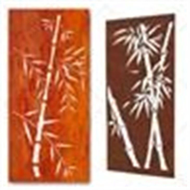Cerca de Aço Corten Jardim Tela