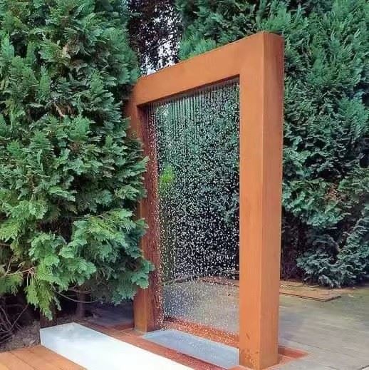 Corten Steel Pond