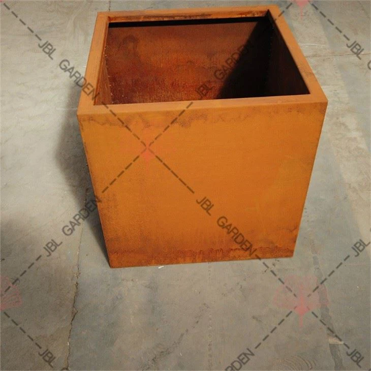 Corten Trough Planter
