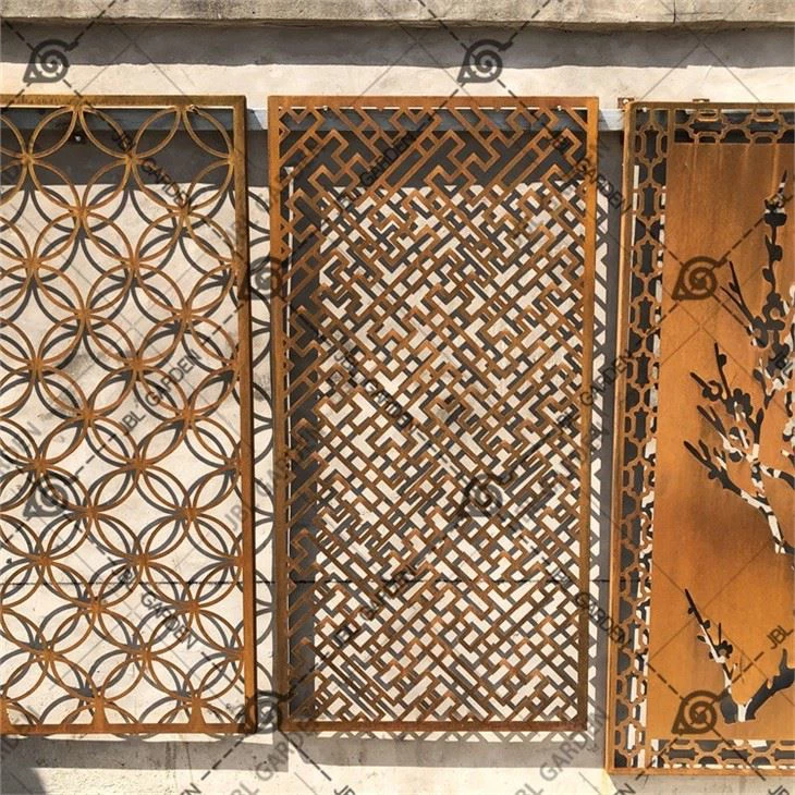 Custom Laser Cut Metal Panel