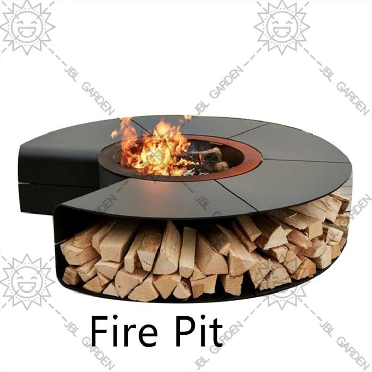Conjunto de Mesa de Fogueira a Gás