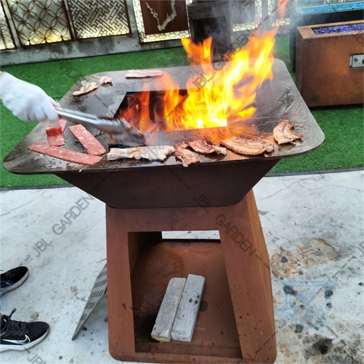 Designs de churrasco ao ar livre
