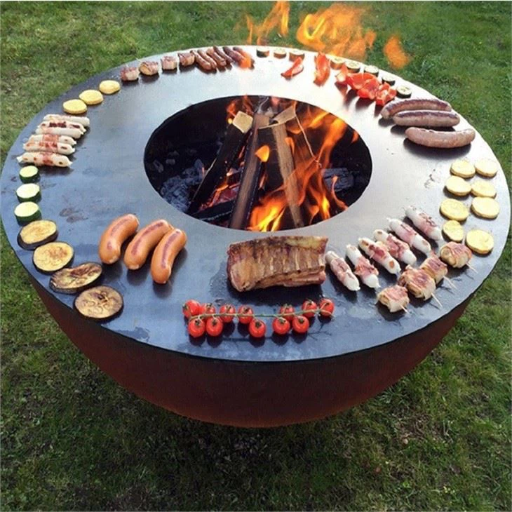 Outdoor Wood Burning Bbq