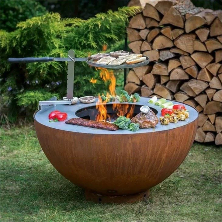 Outdoor Wood Burning Bbq