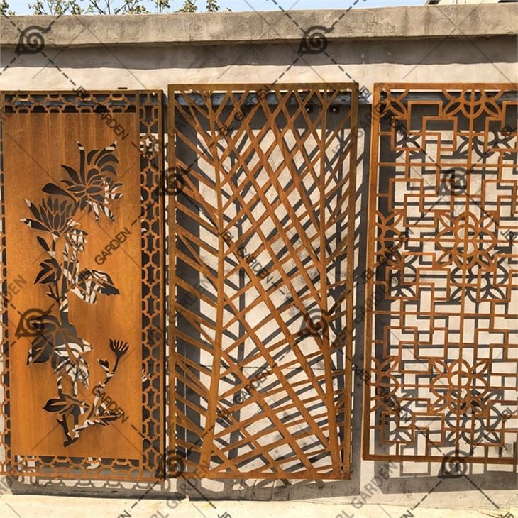 Painel decorativo de telas de privacidade