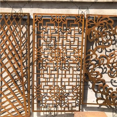 Tela de peças de decoração de jardim