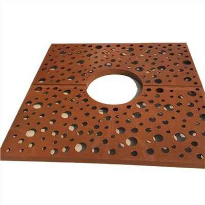Grades de árvore de aço protetoras decorativas