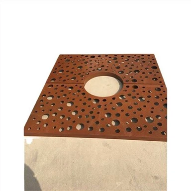 Fabricante Fornecimento de Grade de Árvore de Aço Corten
