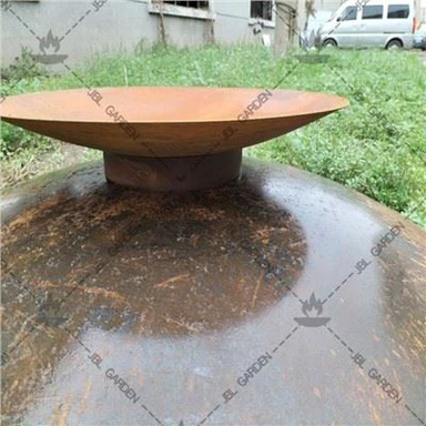 Fogueira de aço inoxidável propano