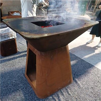 Churrasco em pé