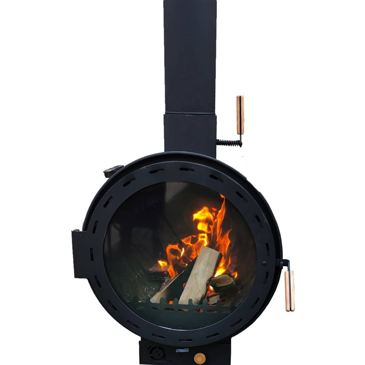 Black Steel Wall Fireplace best