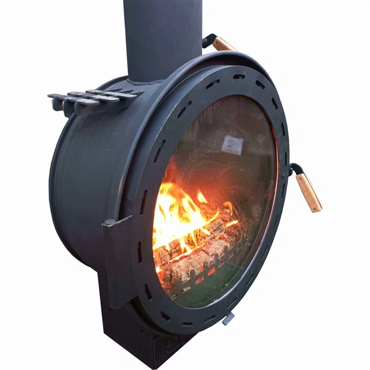 Black Steel Wall Fireplace price