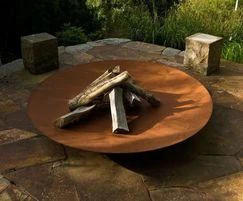 Cone Rusty Fire Pit