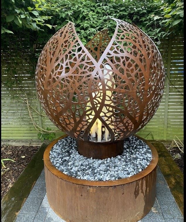 Corten Pond Fountains