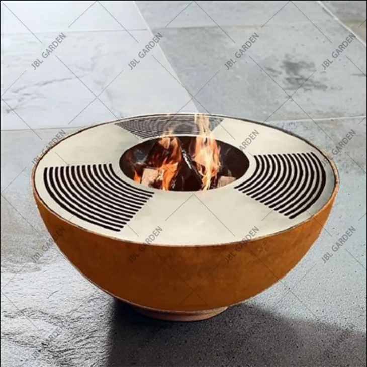 Factory Corten BBQ Grill
