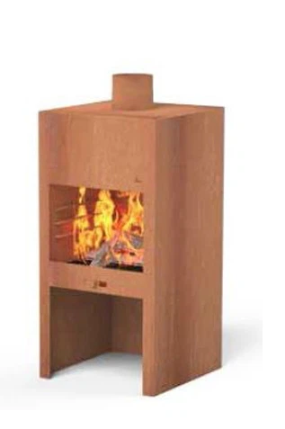 Garden Corten Steel Rusty Fireplace