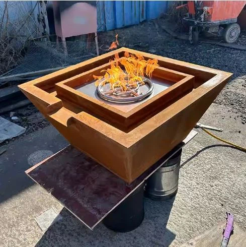 JBL Gas Heater Fire Pit Fountain Water Bowl Feature