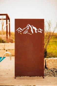 Telas metálicas para paisagem