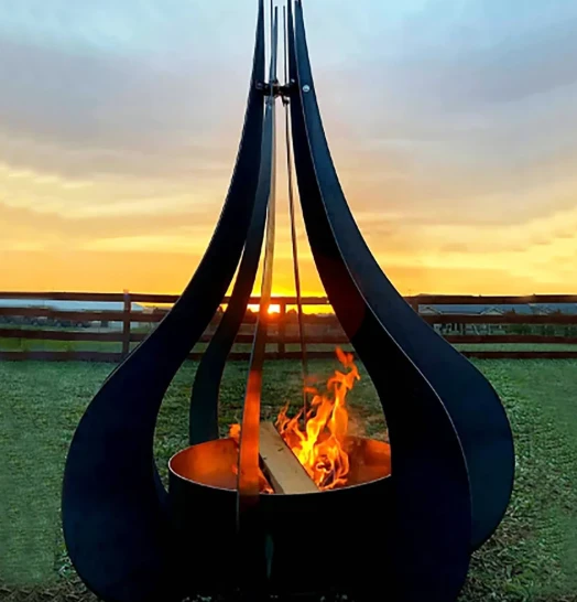 Laser Cutting Fireball Heater