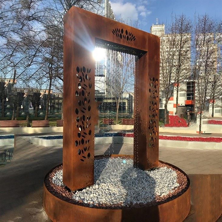 Modern Outdoor Water Fountain