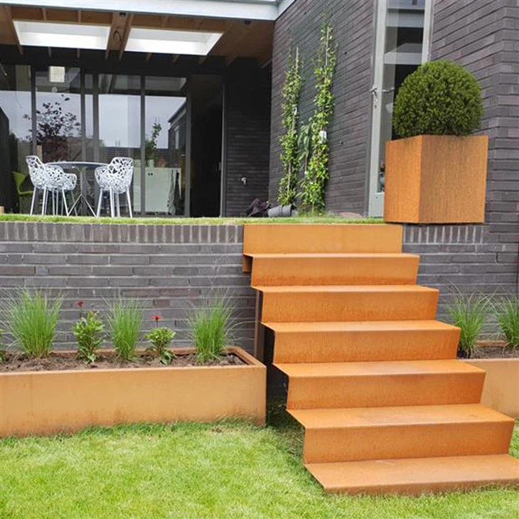Decoração de mesa em estilo rústico para artigos de jardinagem