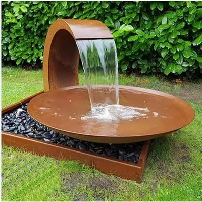 Fontes de Corten Pond