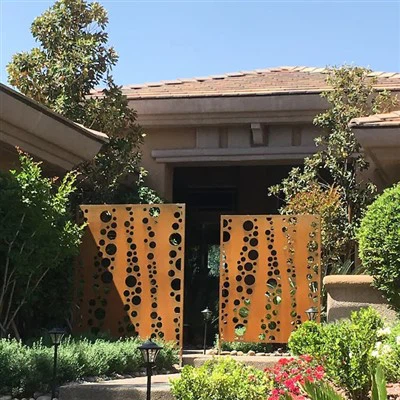 Painel de tela de corte a laser para jardim