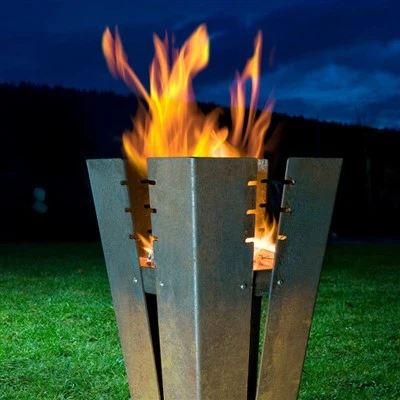 Fogueira Firebowl de aço para pátio