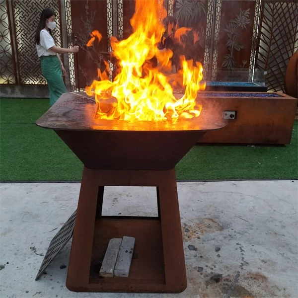 Steel BBQ Grill Fire Pit high quality